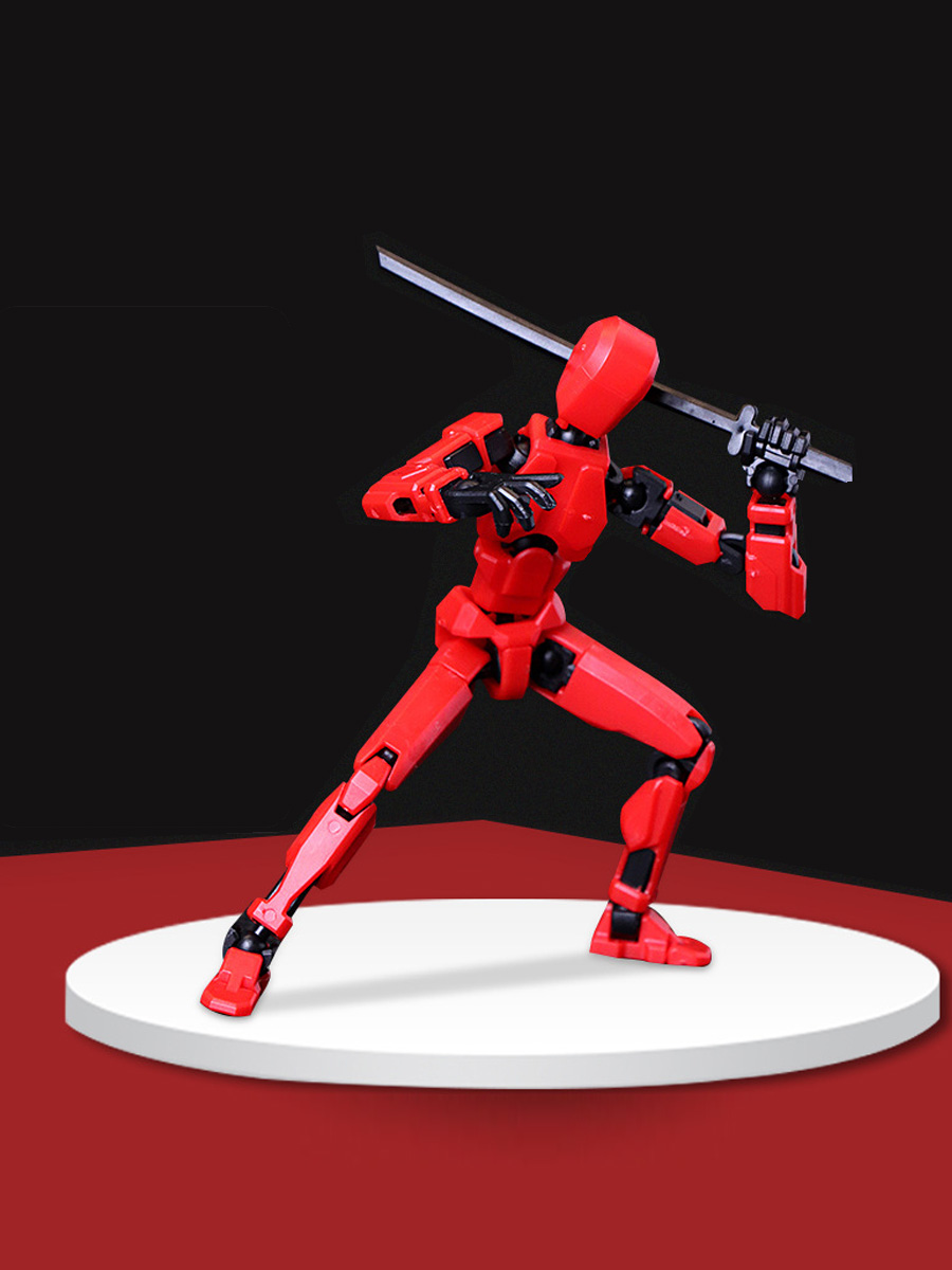 

Подвижная фигурка ГлавноеИдеиРФ аниме робот 3d 1 шт, Robo
