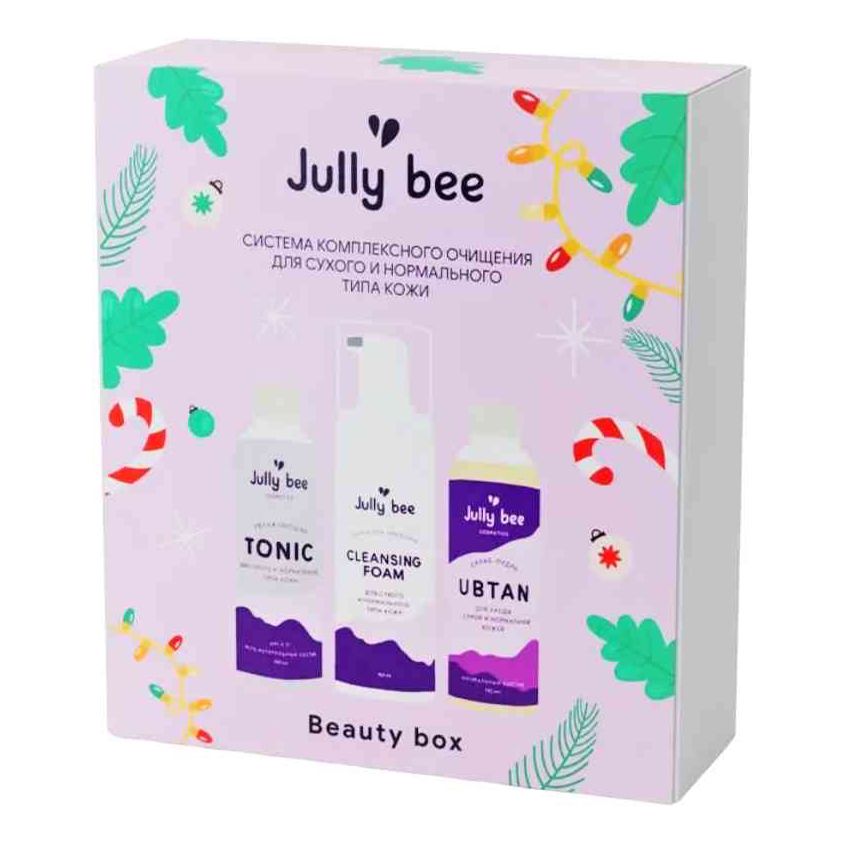 Косметический набор Jully Bee Beauty Box женский 3 предмета 600₽