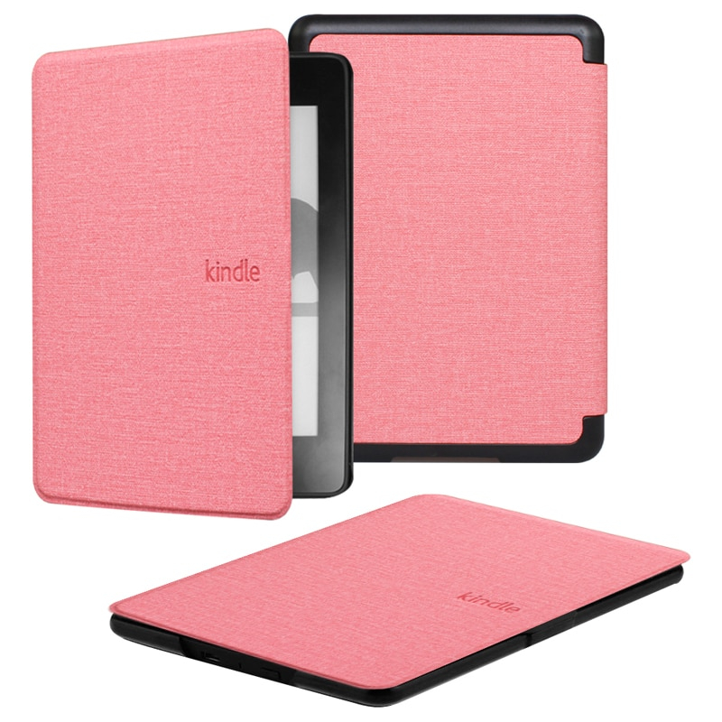 фото Чехол для планшетного компьютера skinbox fabric paperwhite 5 (2021) розовый (7575)