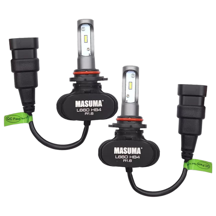 Лампы Светодиодные Led Hb4 6000k 4000lm P22d (Упаковка 2 Шт, Цена За Комплект) Masuma  L66