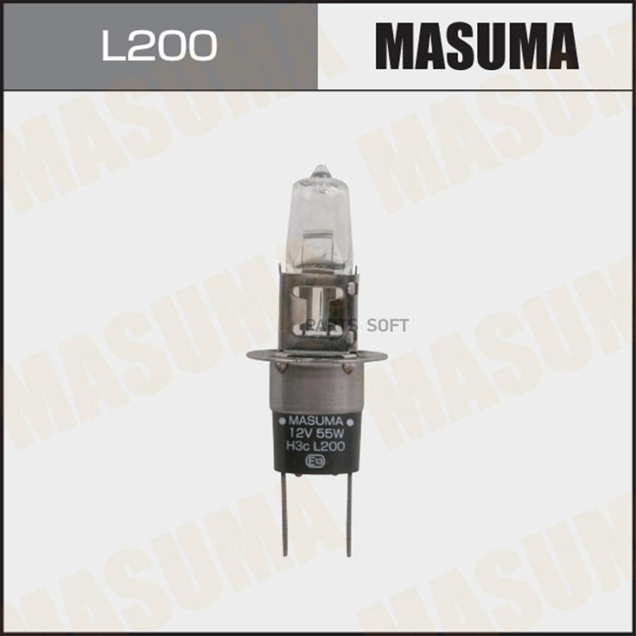 

Лампа 12V H3C 55W MASUMA 1 шт. картон L200