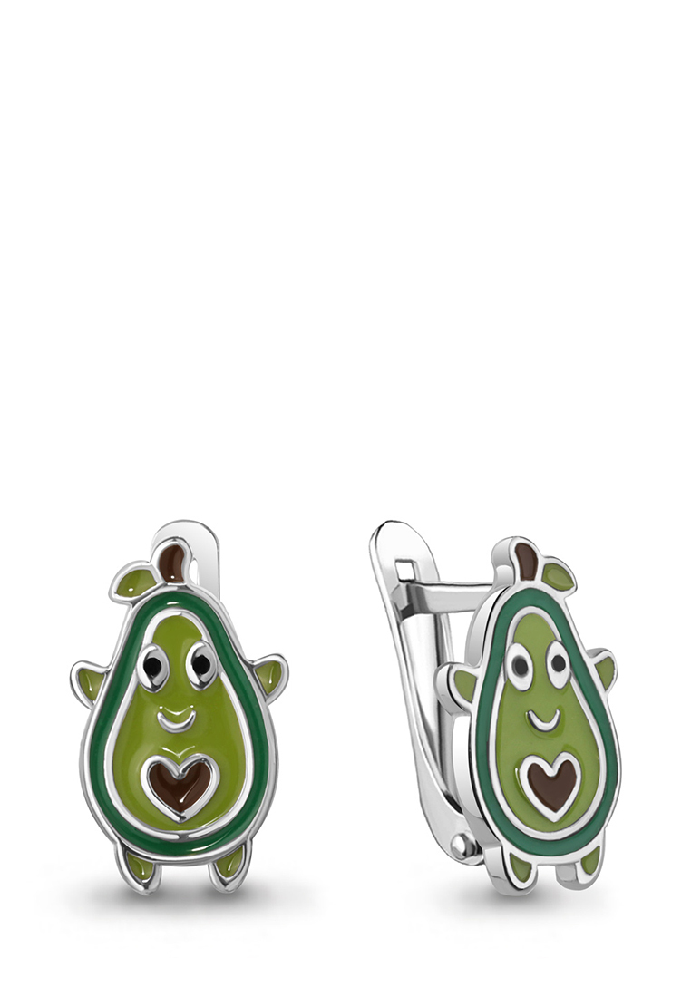 

Серьги из серебра с эмалью Kari Jewelry 34266.5, 34266.5