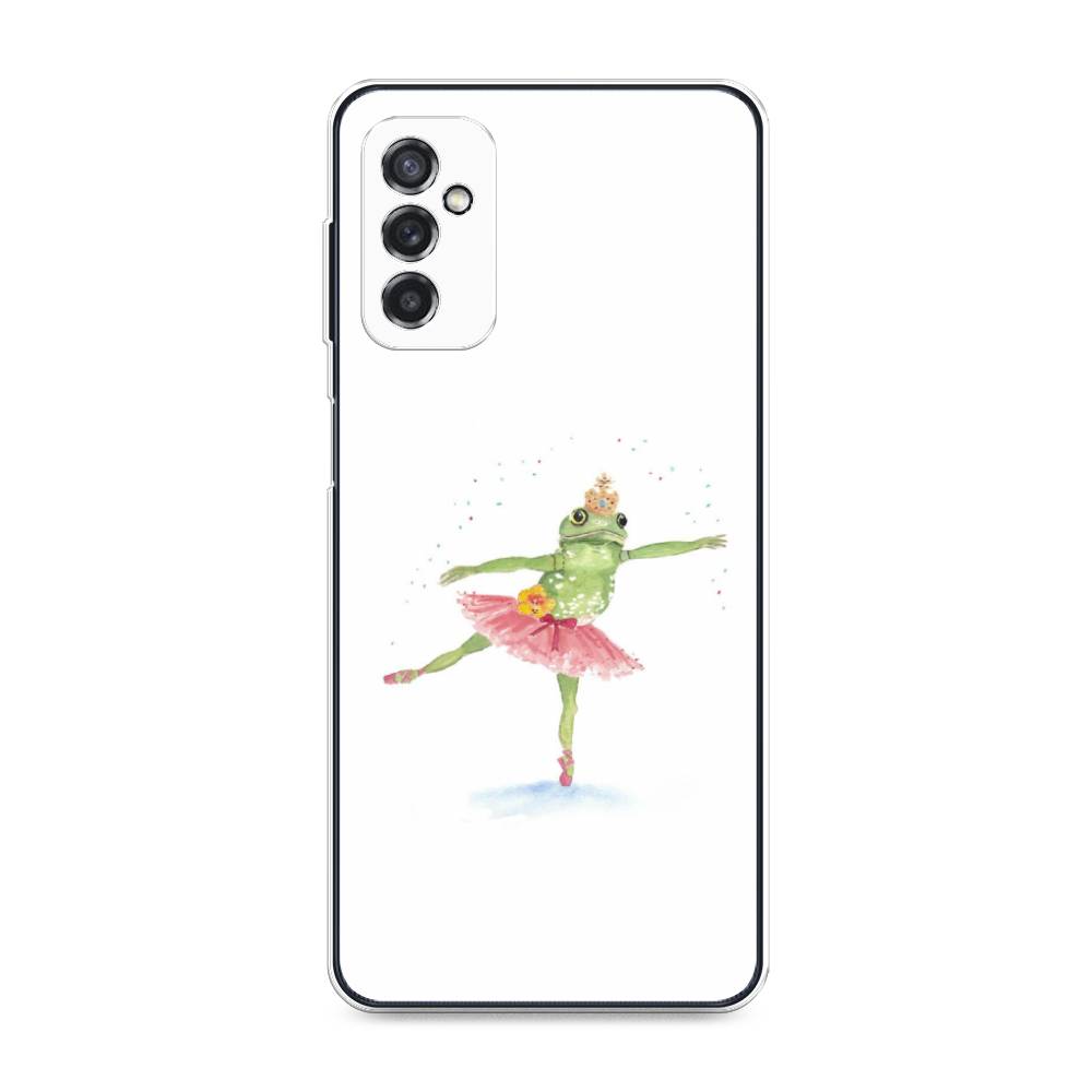 

Чехол на Samsung Galaxy M52 "Лягушка-балерина", Зеленый, 2104350-4