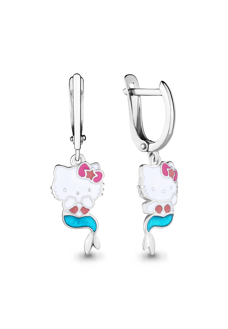 

Серьги подвески из серебра с эмалью Kari Jewelry 33478.5, 33478.5
