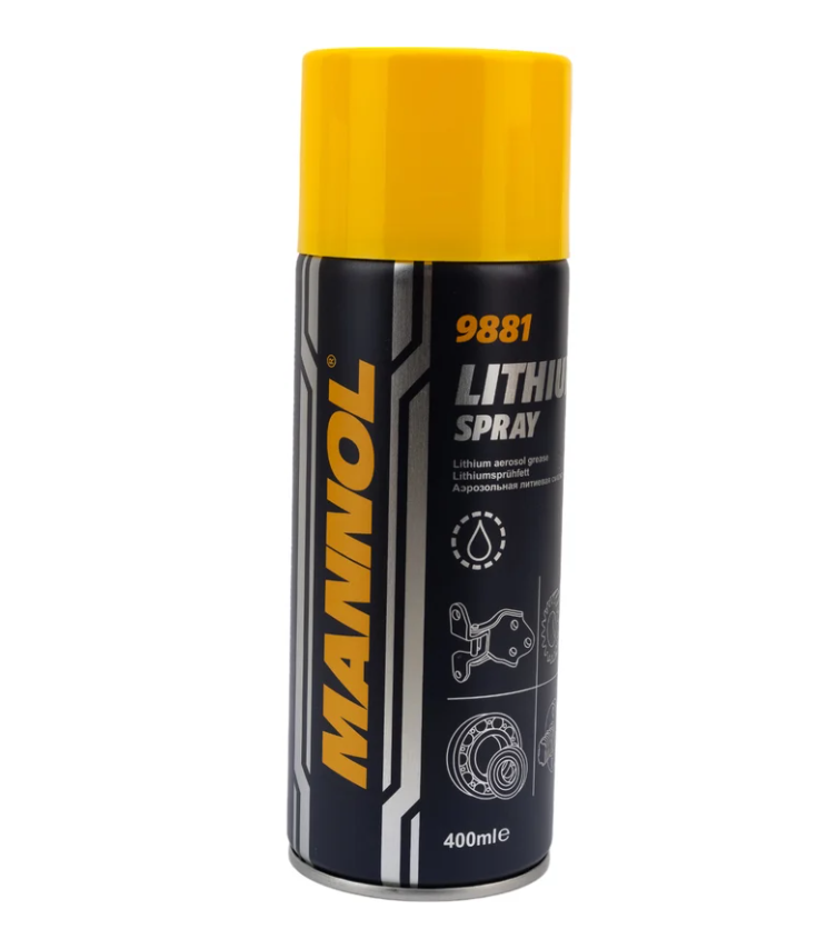 Смазка Литиевая Lithium Spray 400 Мл Mannol 9881 370₽