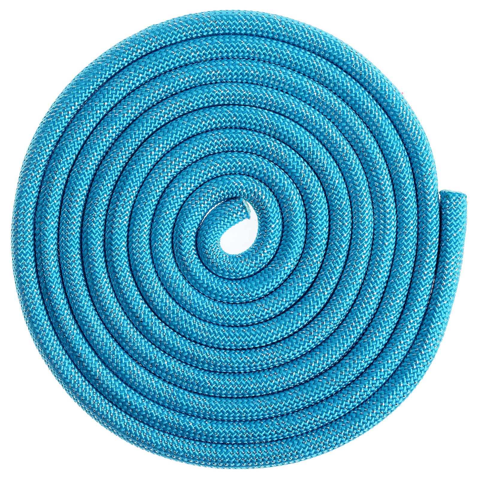 

Скакалка гимнастическая Grace Dance 4328632 300 см blue/silver, 4328632
