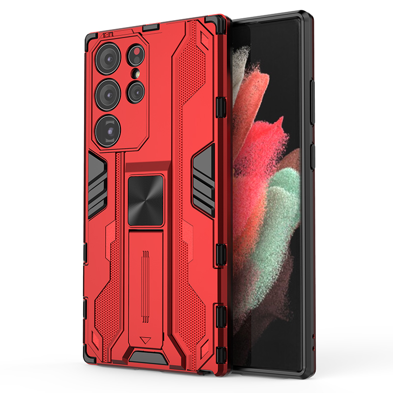 

Чехол Transformer для Samsung Galaxy S23 Ultra, красный, Transformer