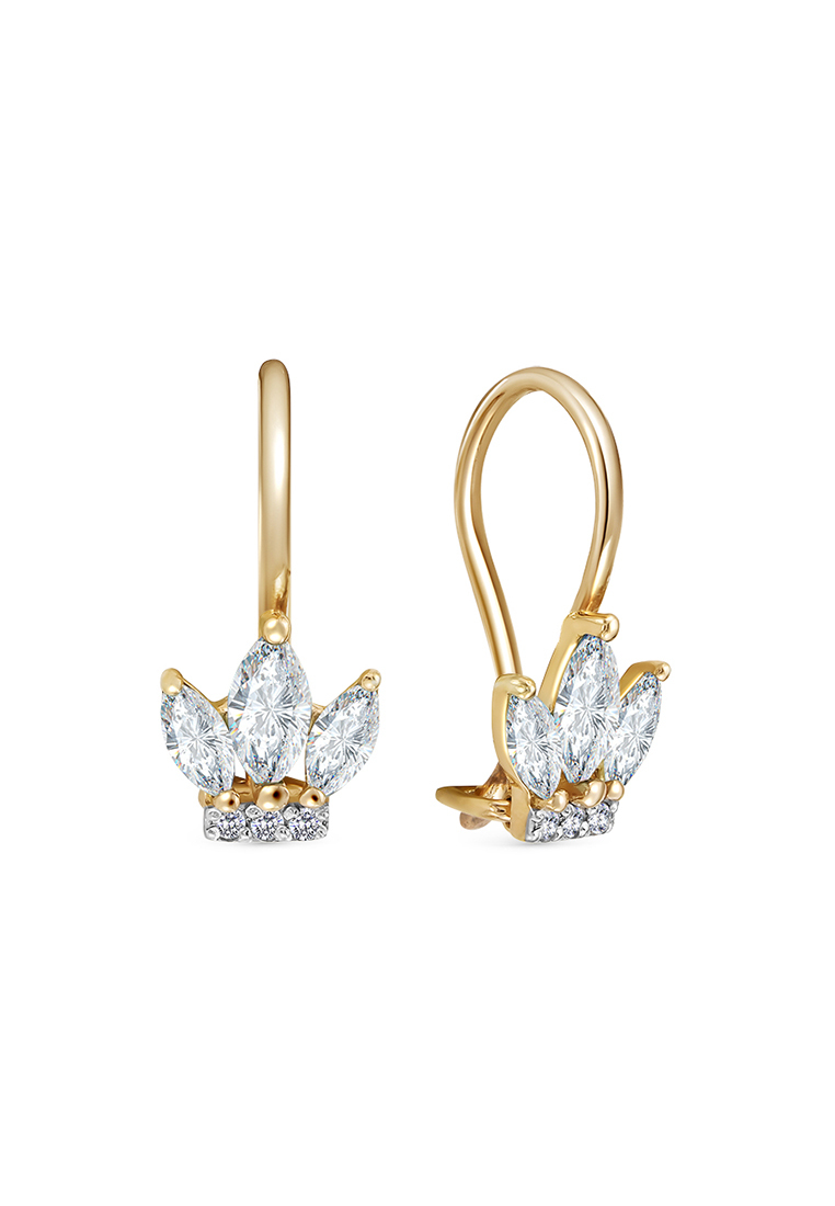 

Серьги из серебра с фианитом Kari Jewelry С639-2068, С639-2068