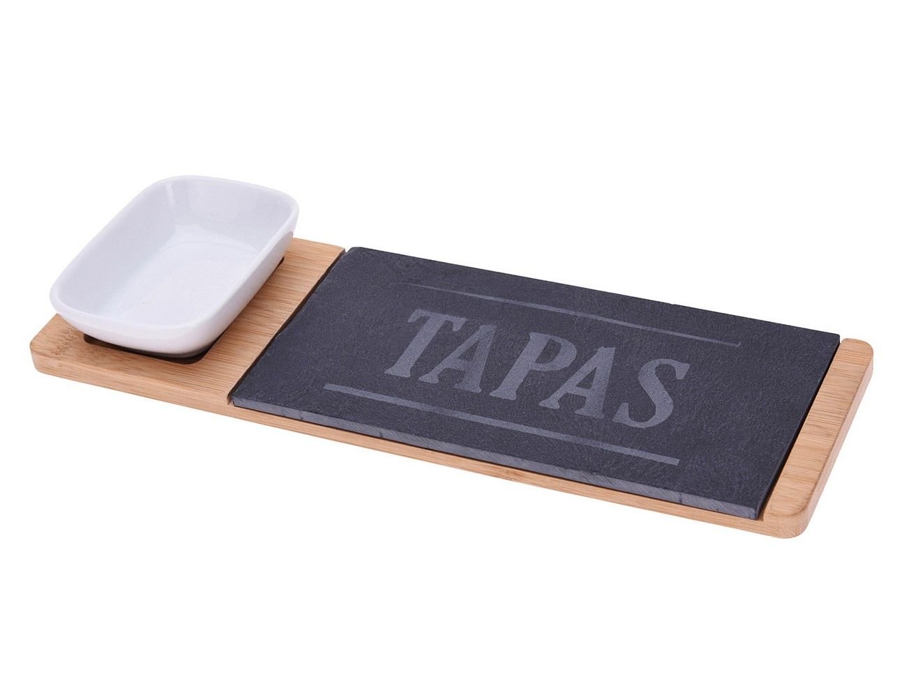 Набор для сервировки закусок ТАПАС, 30х10 см, 3 предмета, Koopman International