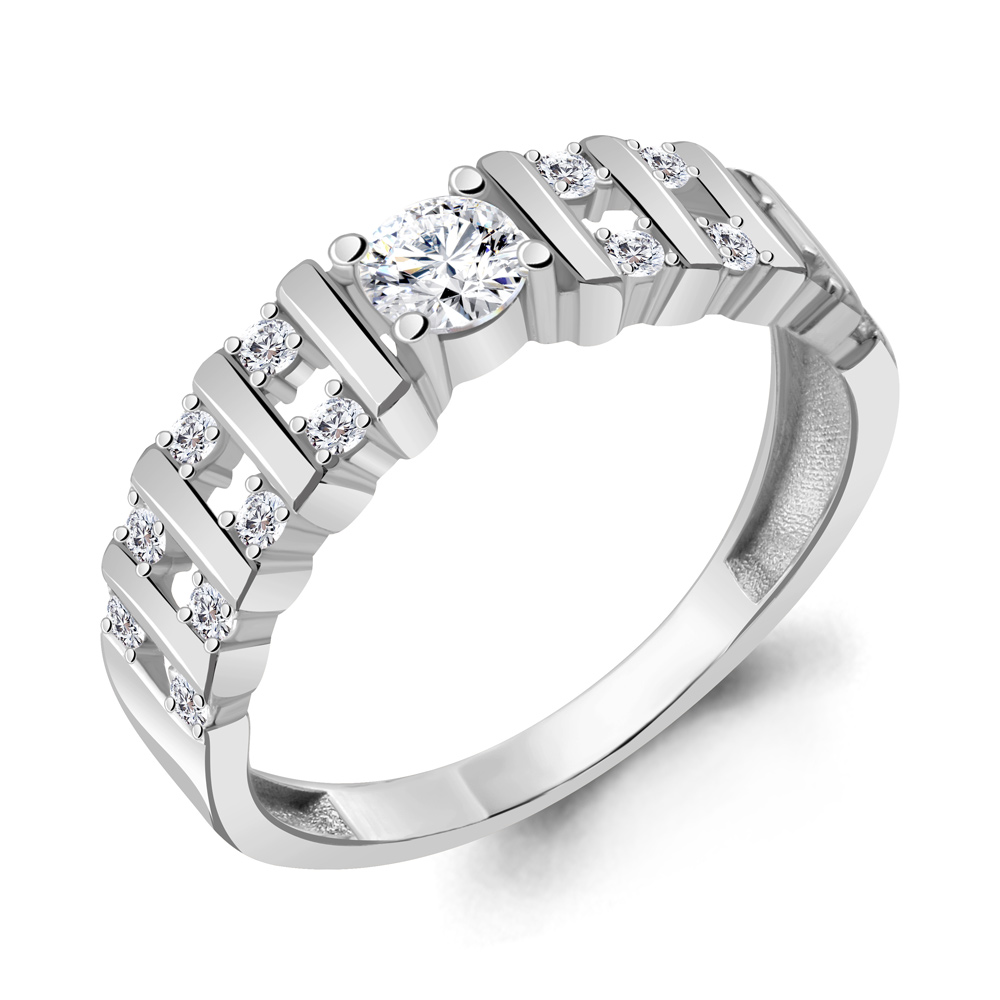 

Кольцо из серебра с фианитом Aquamarine Aquamarine 68860А_925_р р. 19,5, 68860А_925_р