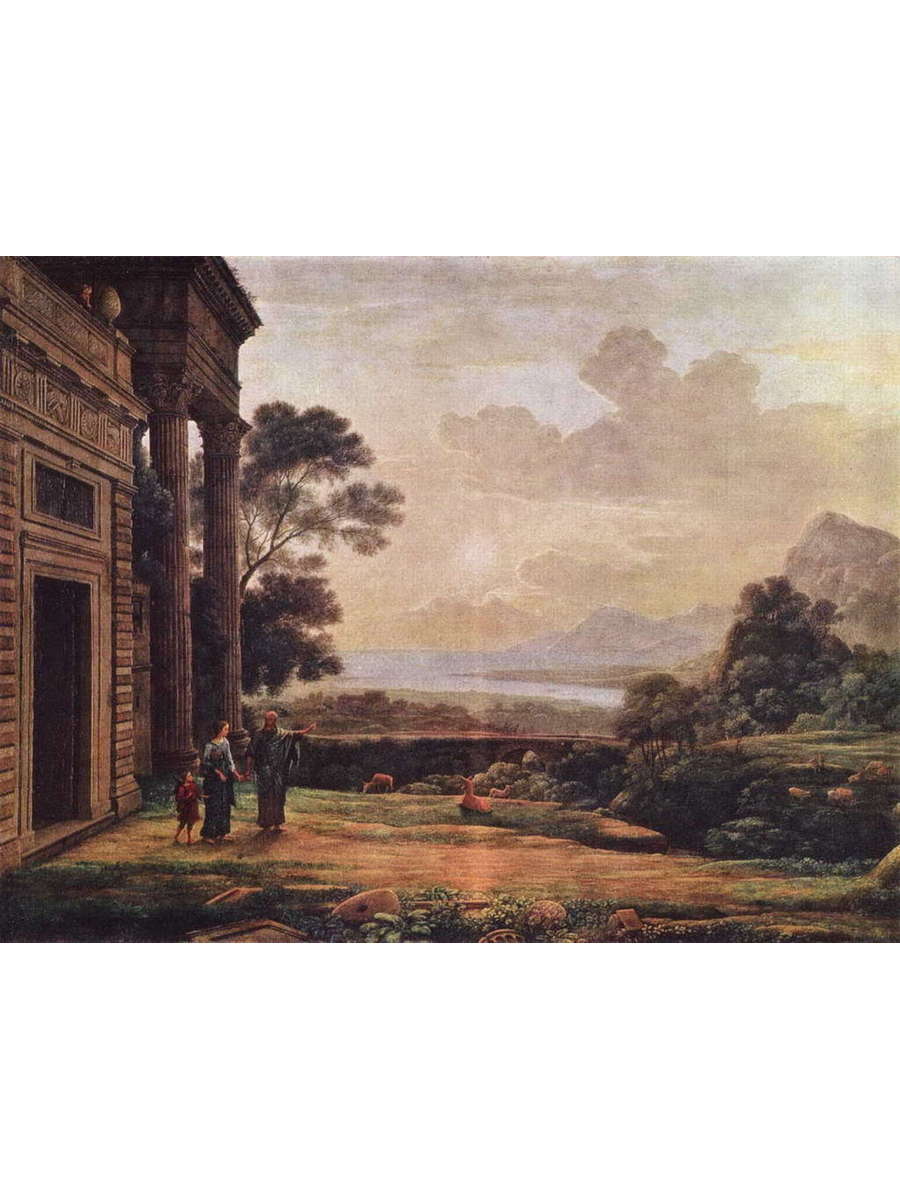 

Постер DRABS A2 Клод Лоррен Изгнание Агари