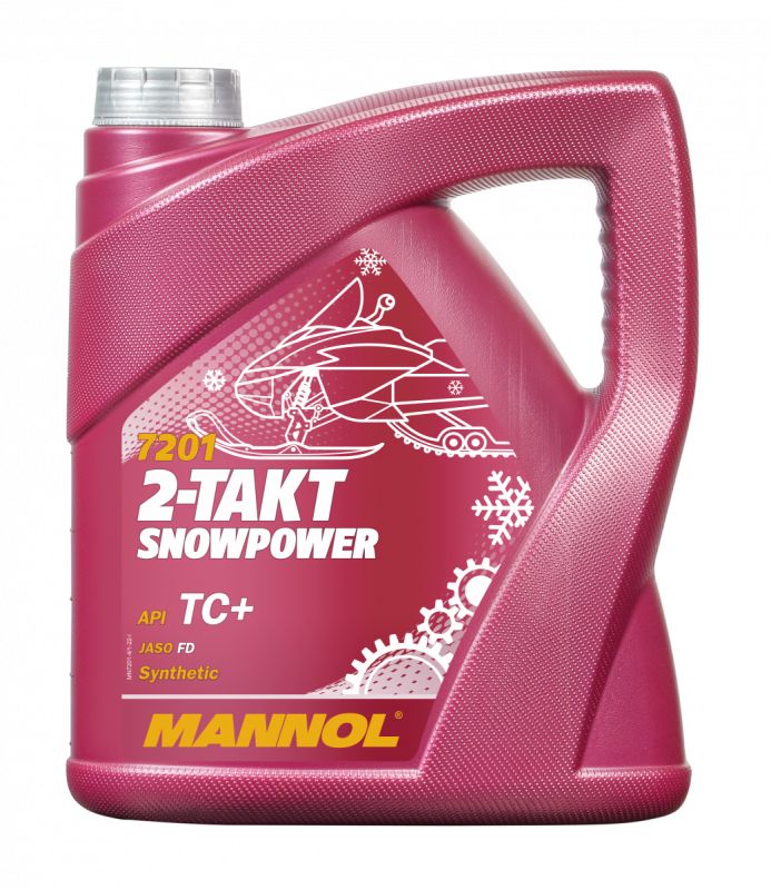 

Моторное масло синтетическое MANNOL 2-TAKT SNOWPOWER 7201 для снегоходов 4 л.
