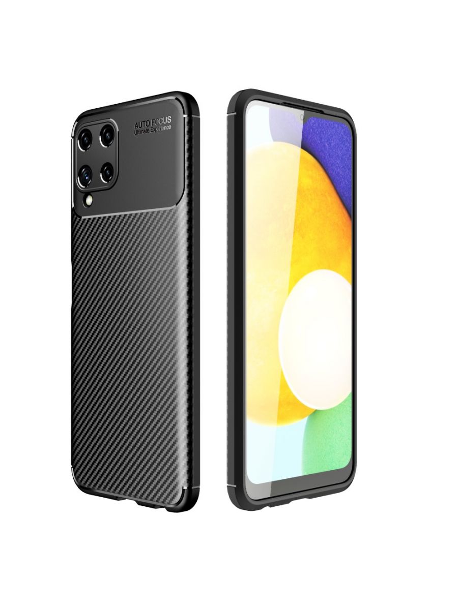 

Силиконовый чехол Beetle на Samsung Galaxy A22 Черный
