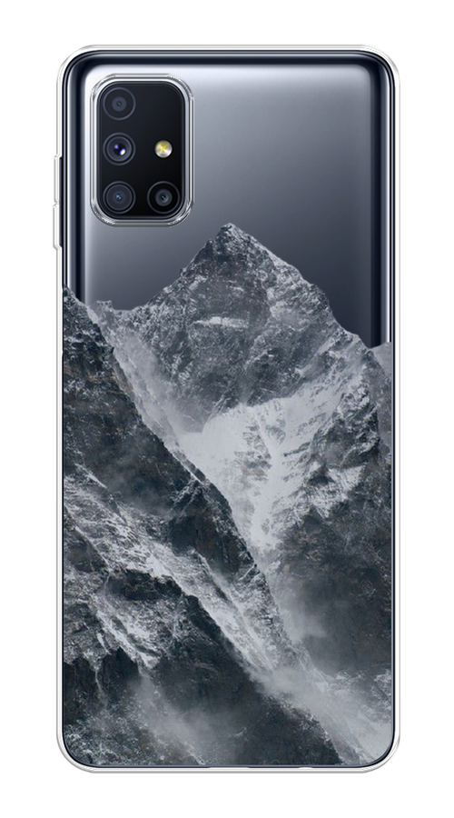 

Чехол на Samsung Galaxy M51 "Горы арт 4", Серый;бежевый, 2101550-2