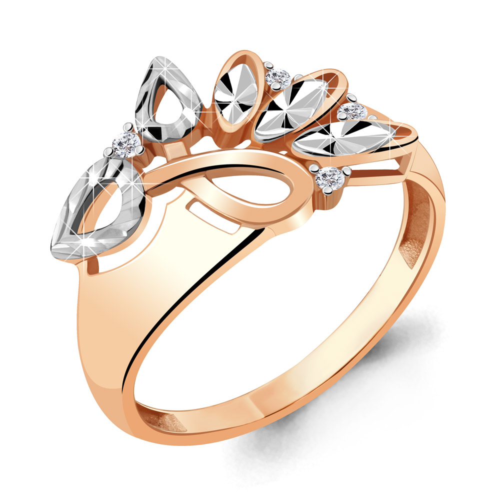 

Кольцо из серебра с фианитом Aquamarine Aquamarine 68855А_925_з р. 17,5, 68855А_925_з