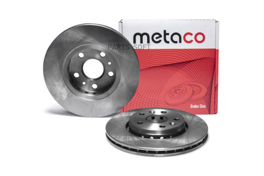 METACO 3050-193 Диск тормозной передний вентилируемый 2шт