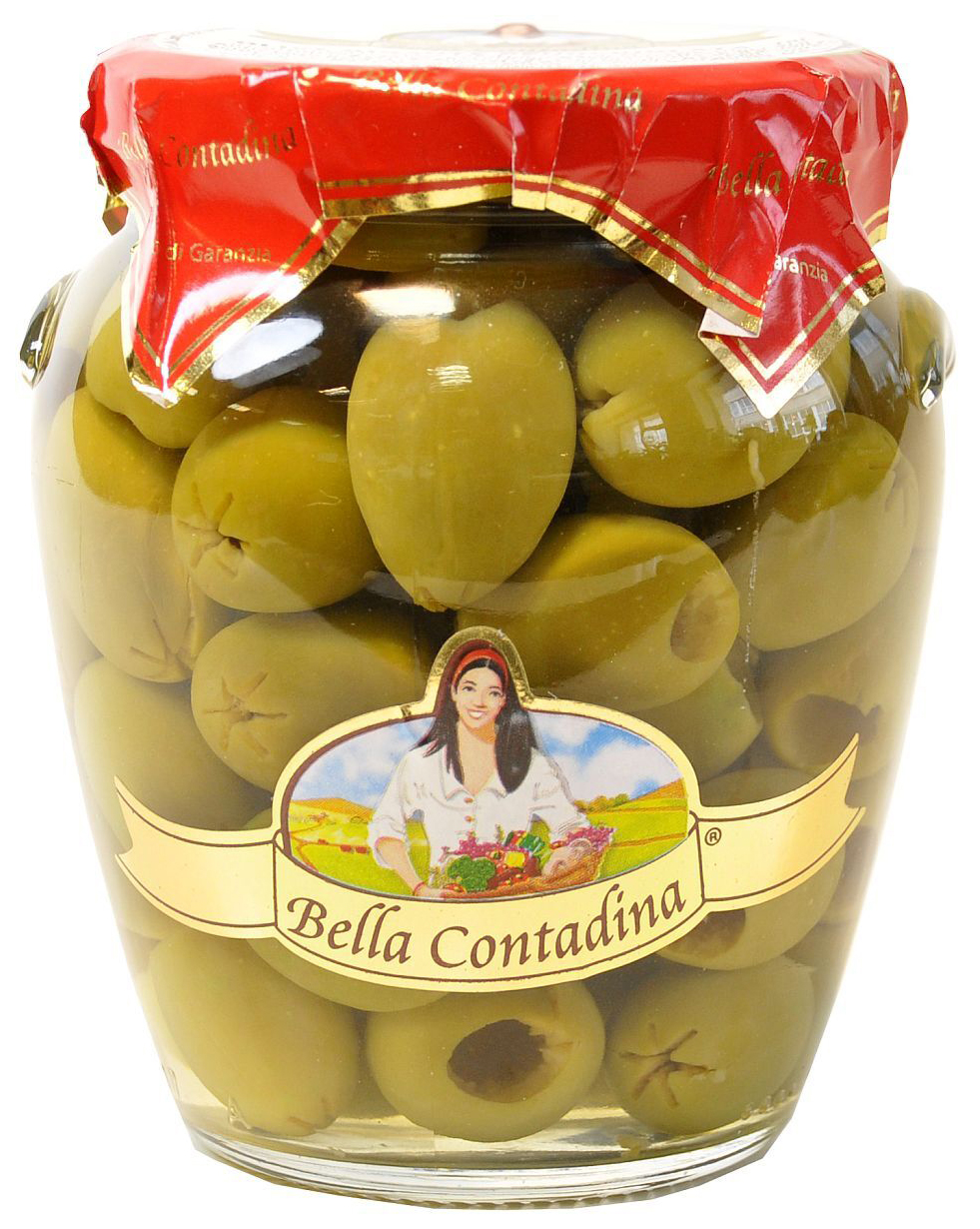 

Оливки Bella Contadina Гигант без косточки 550г