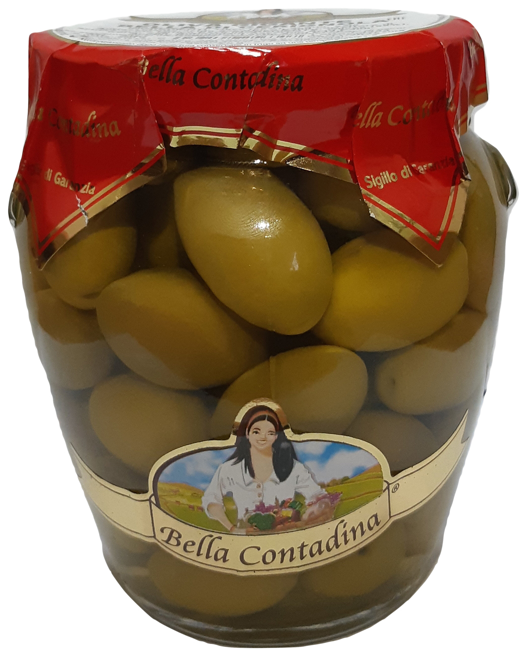 

Оливки Bella Contadina Гигант с косточкой 550г