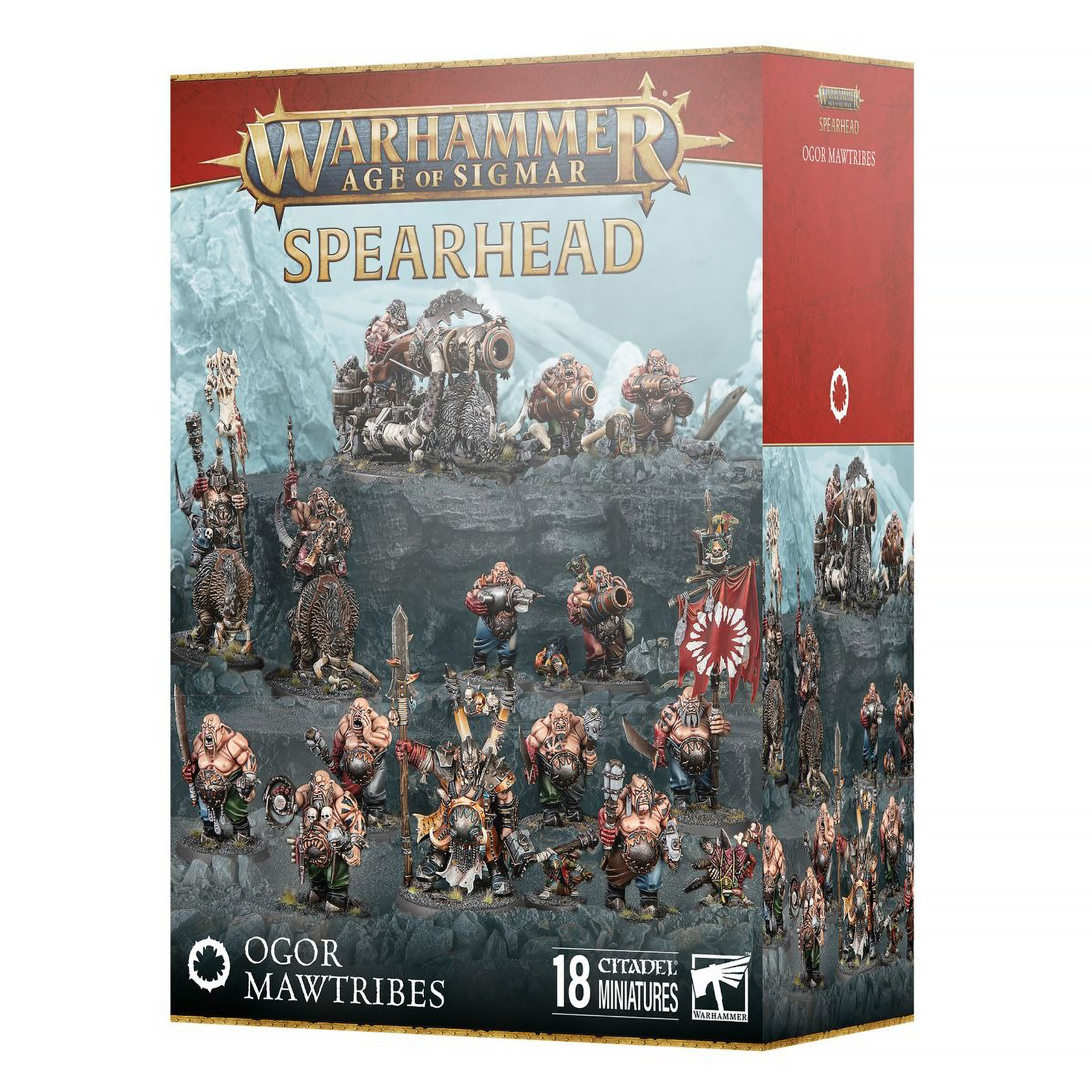 

Миниатюры Games Workshop Warhammer Age of Sigmar: Spearhead - Ogor Mawtribes 70-13, Spearhead