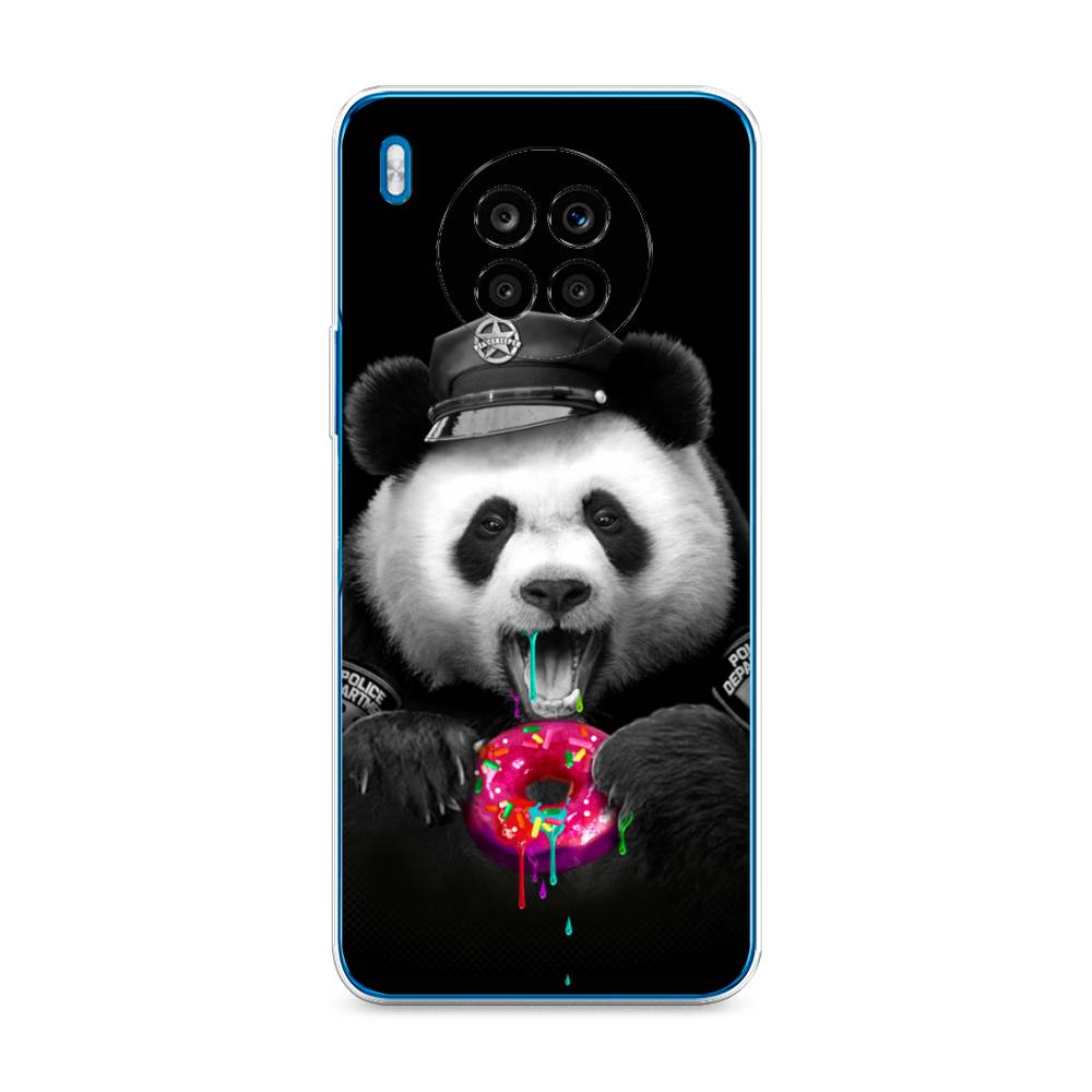 

Чехол Awog на Honor 50 Lite "Панда police", Черный;белый;розовый, 6106450-2