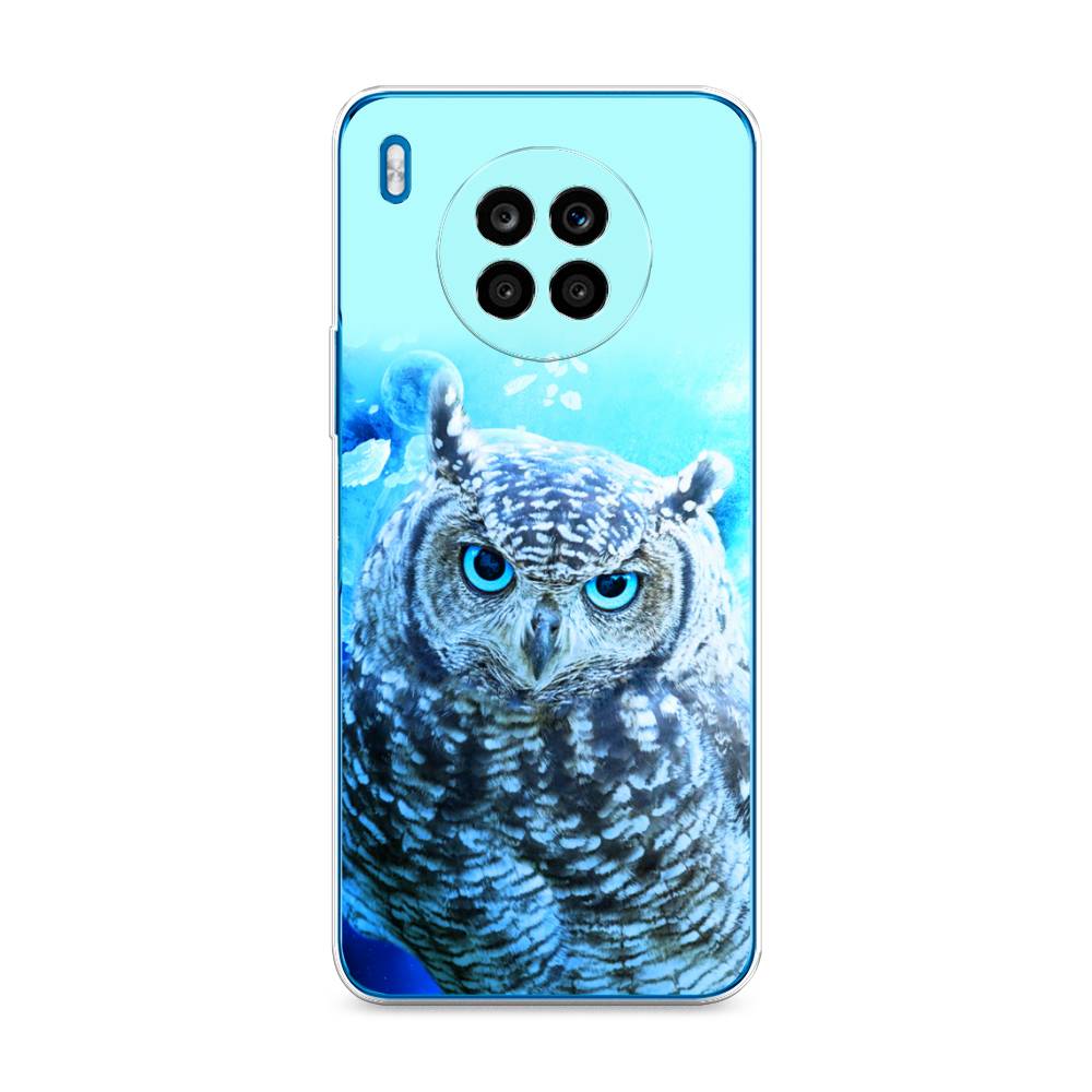 

Чехол Awog на Honor 50 Lite "Сова арт 7", Синий;голубой, 6106450-1