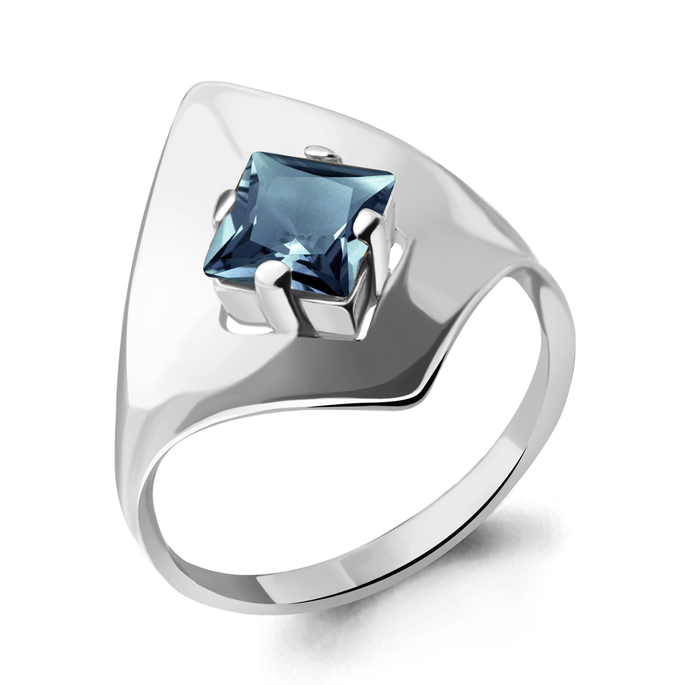 

Кольцо из серебра с топазом Aquamarine Aquamarine 6965608_925_р р, 6965608_925_р