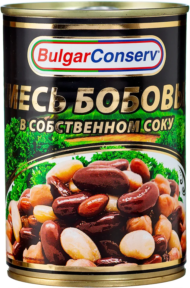 

Смесь бобовых BulgarConserv в собственном соку 400г