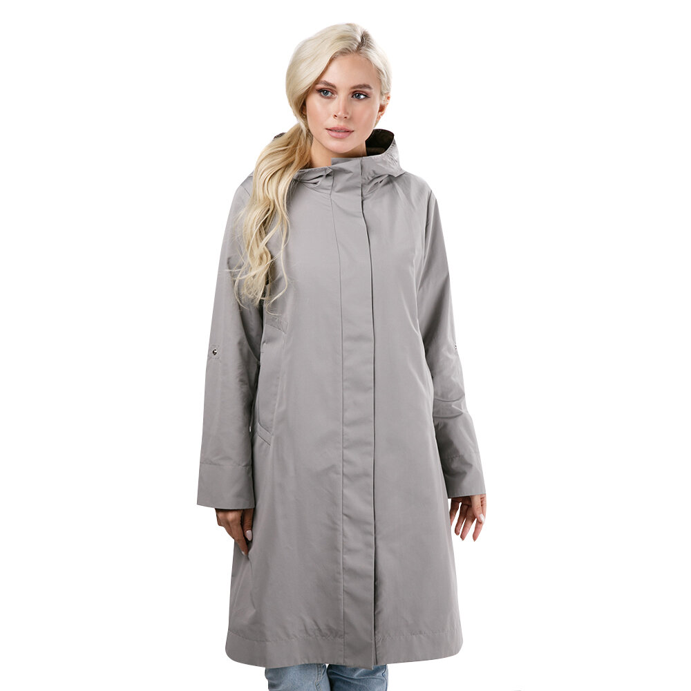 

Плащ женский Westfalika 1120-66302A-70L-1 серый 44 RU, 1120-66302A-70L-1