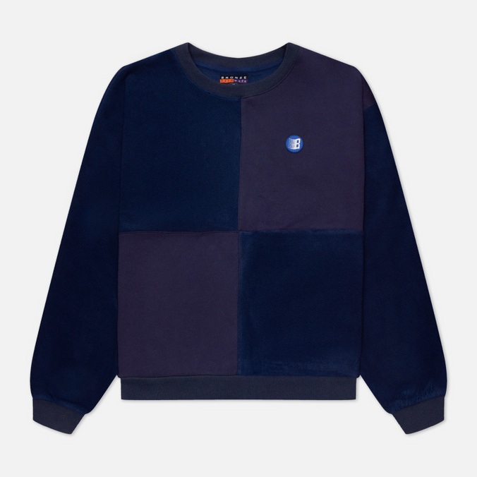 

Свитшот мужской Bronze 56k 56K-FSCN-NAVY синий M, 56K-FSCN-NAVY