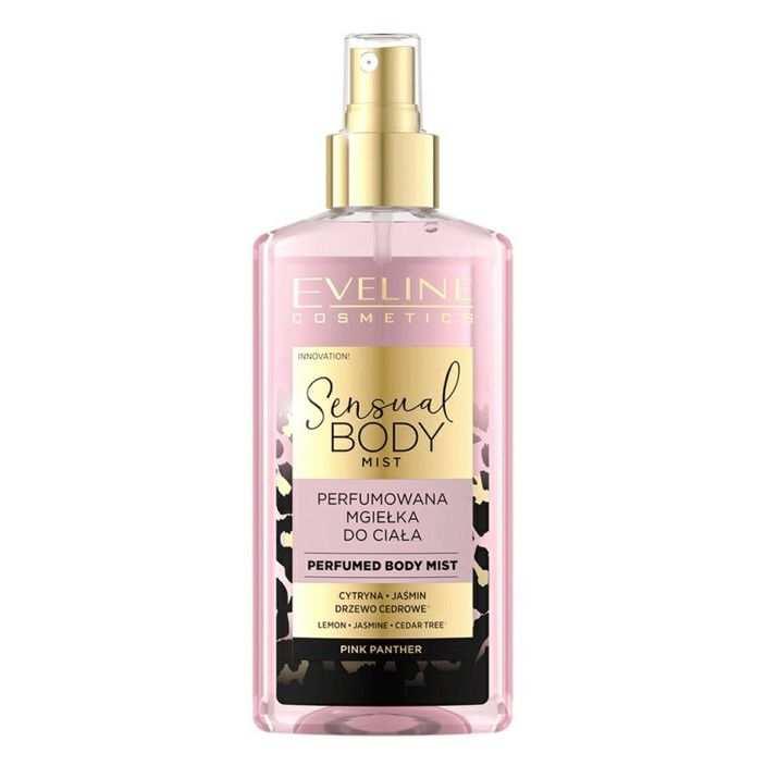 Спрей-мист для тела и волос Eveline Sensual Glow Pink Panther парфюмированный 150 мл