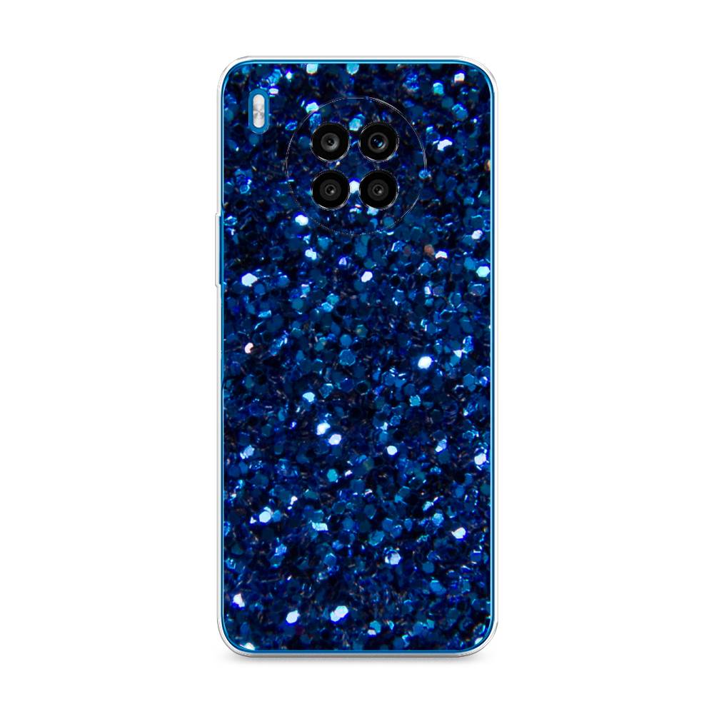 

Чехол Awog "Синие блестки рисунок" для Honor 50 Lite
