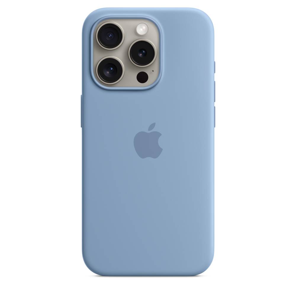 

Чехол Apple iPhone 15 Pro Silicone Case with MagSafe Winter Blue / Зимний Синий Apple, Голубой