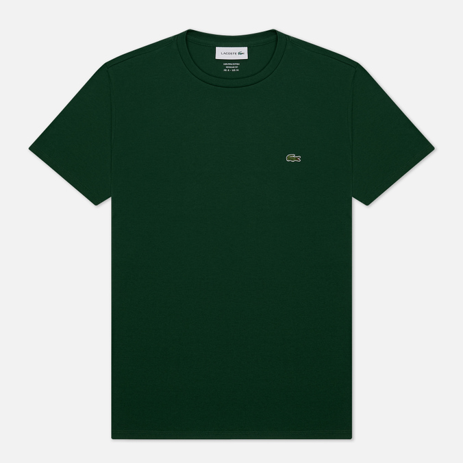 

Футболка мужская Lacoste TH6709-132 зеленая XL, TH6709-132