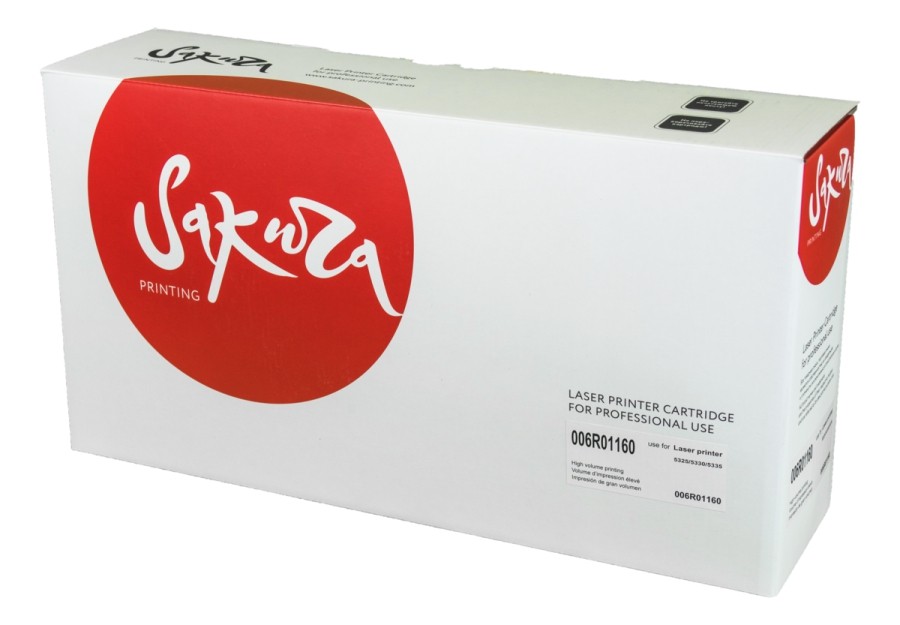 Картридж для лазерного принтера SAKURA 006R01160 (SA006R01160) черный, совместимый