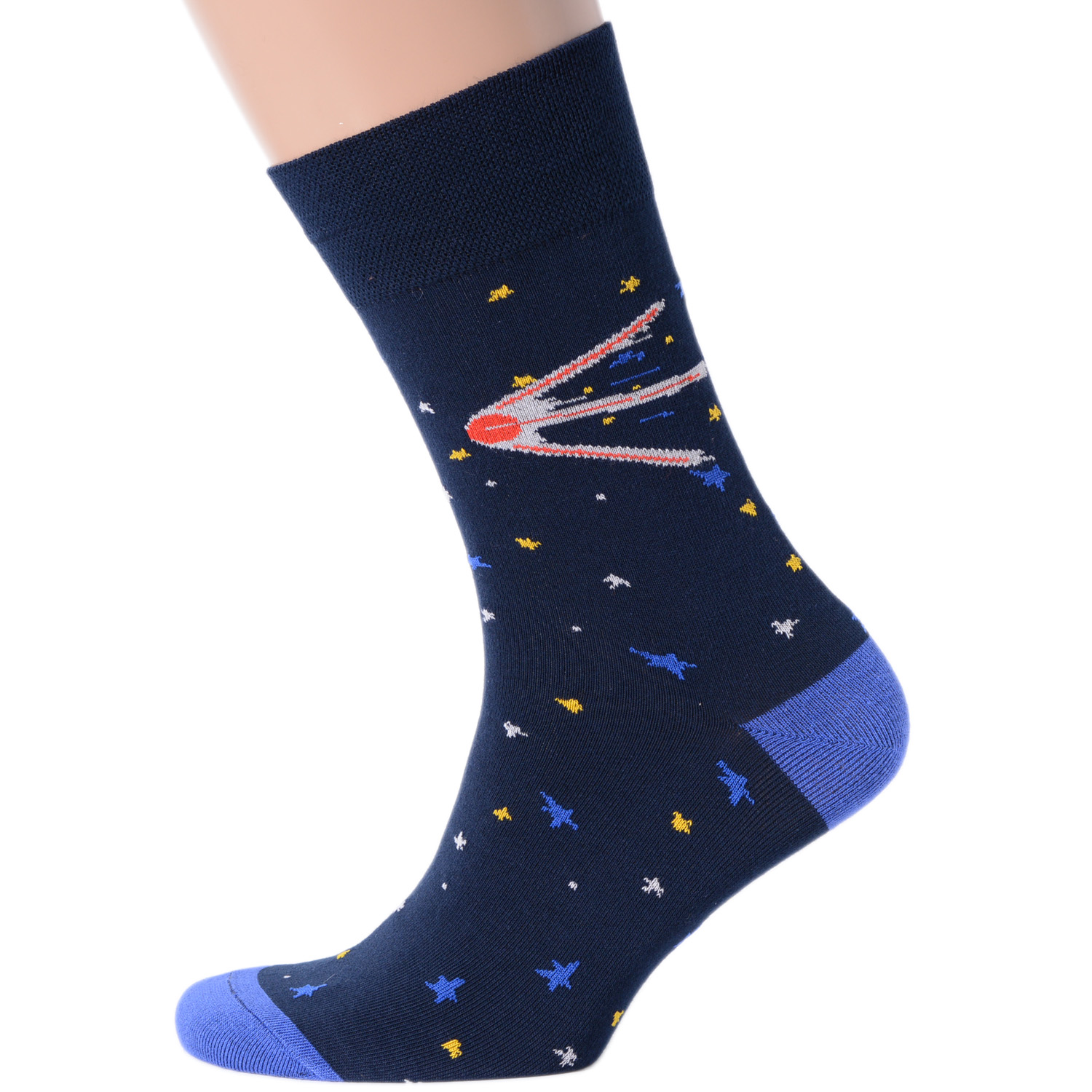 

Носки мужские MoscowSocksClub синие 25 (38-40), NM-148