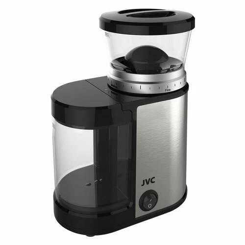 

Кофемолка JVC JK-CG90 серебристый, черный, JK-CG90