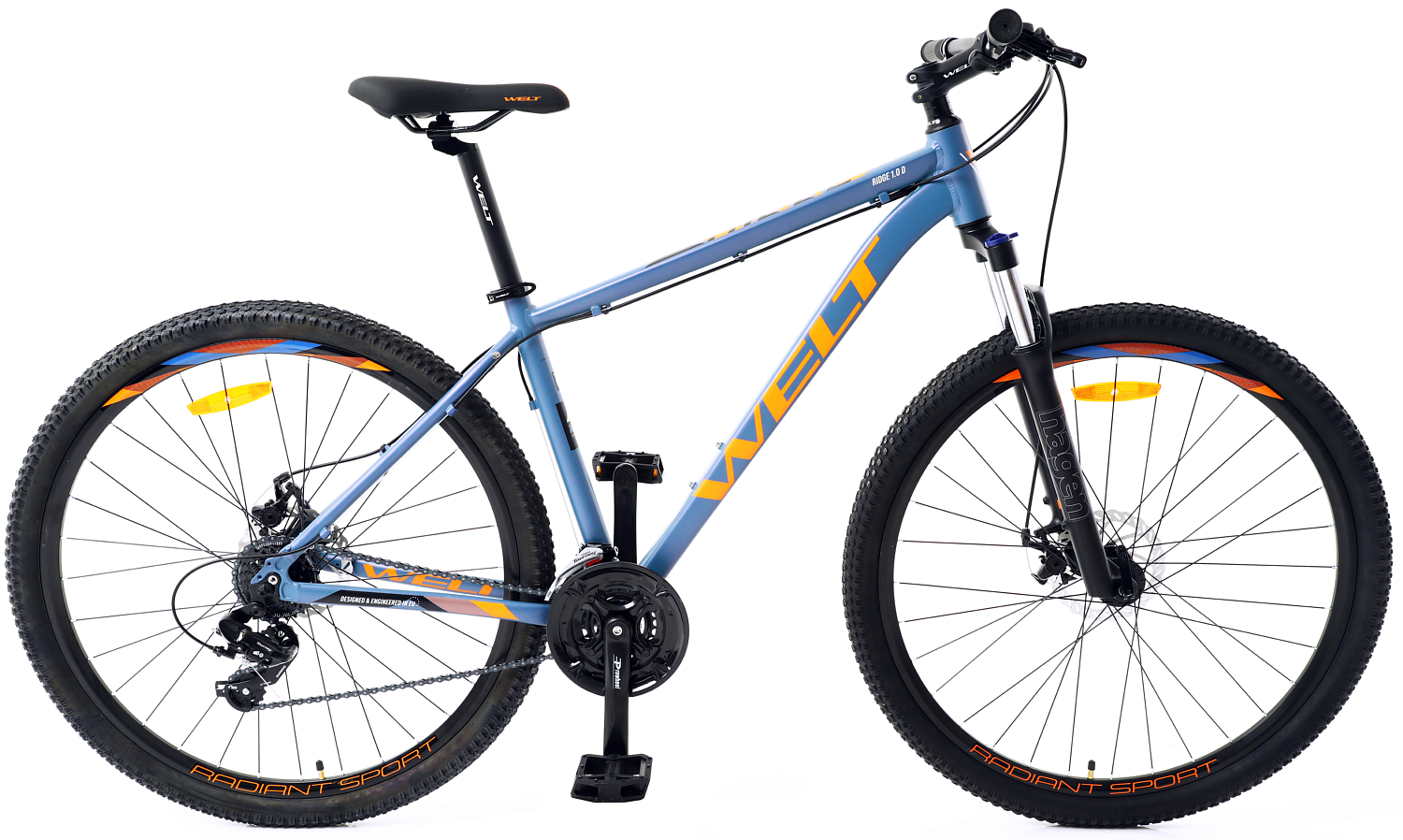 Велосипед Welt Ridge 1.0 D 2022 L dark blue