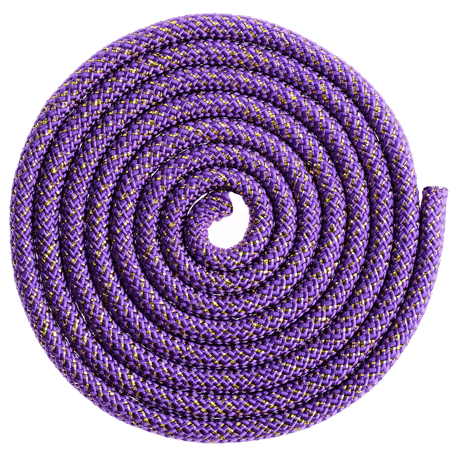 

Скакалка гимнастическая Grace Dance 4446800 250 см purple/golden, 4446800