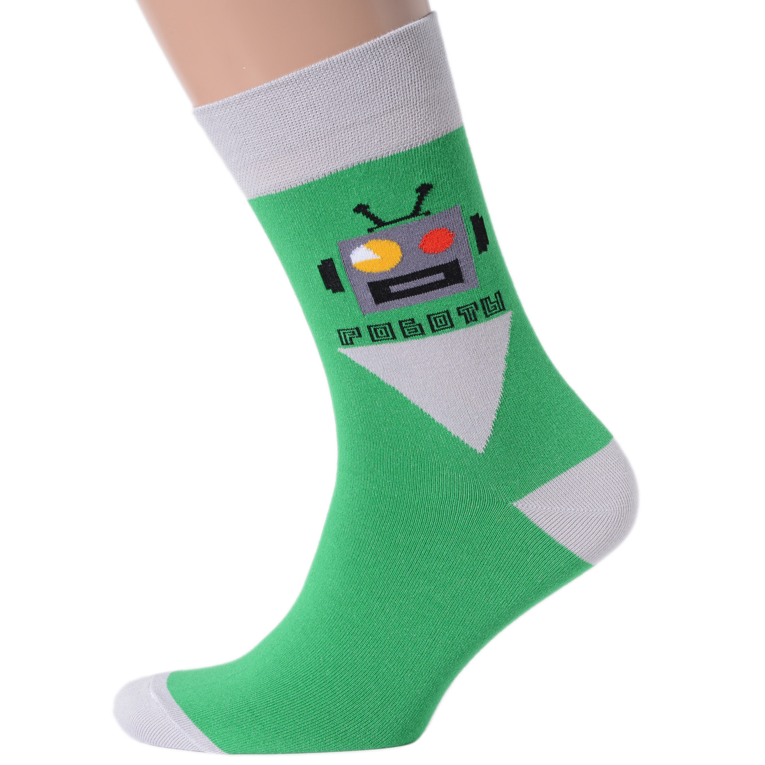 

Носки мужские MoscowSocksClub зеленые 27 (41-43), NM-141