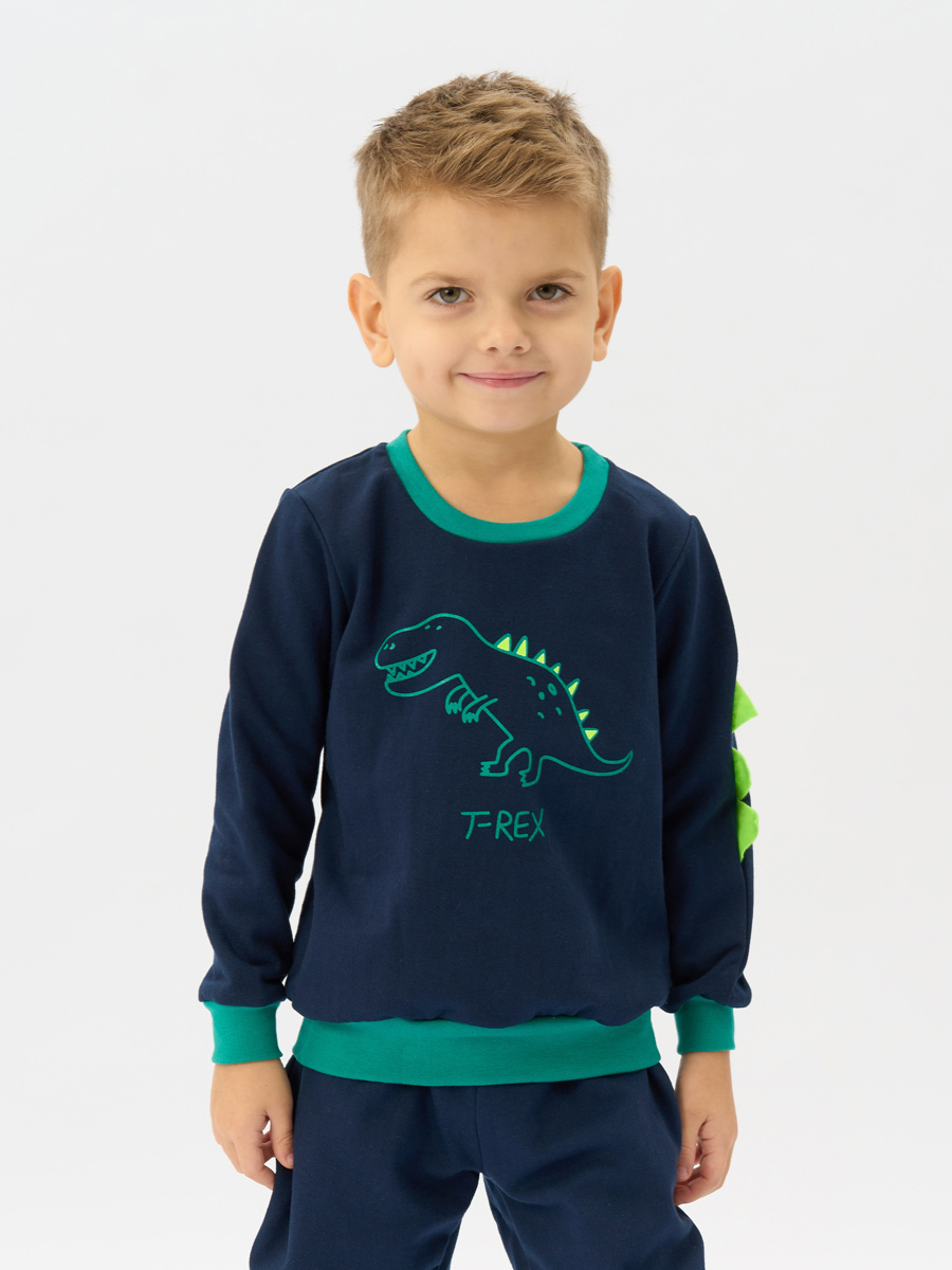 

Джемпер детский КотМарКот 458161764, Синий, 74, Желтый;зеленый;синий, 458161764