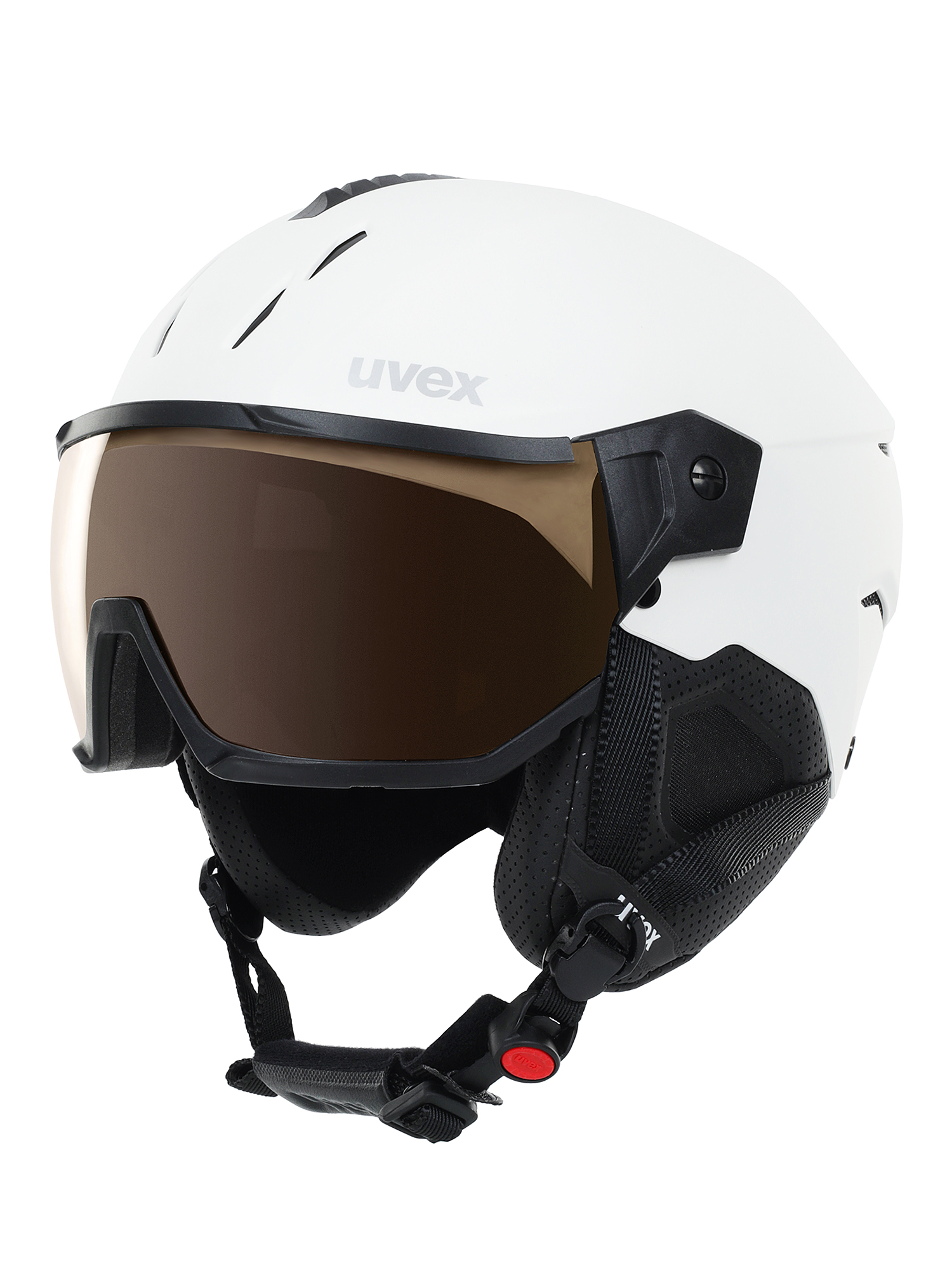 Шлем Uvex Instinct Visor White-Black Matt (См:53-56)