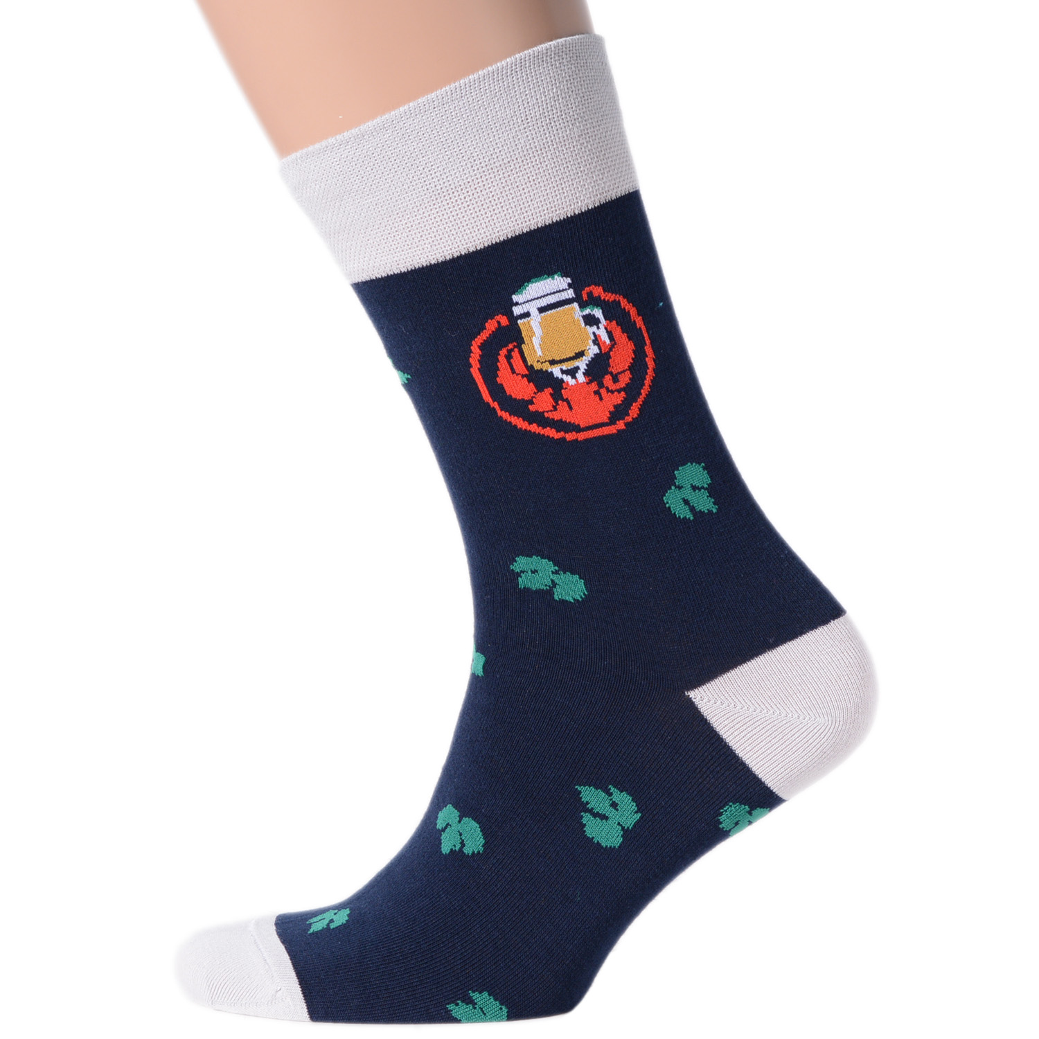 

Носки мужские MoscowSocksClub синие 25, Синий, NM-137