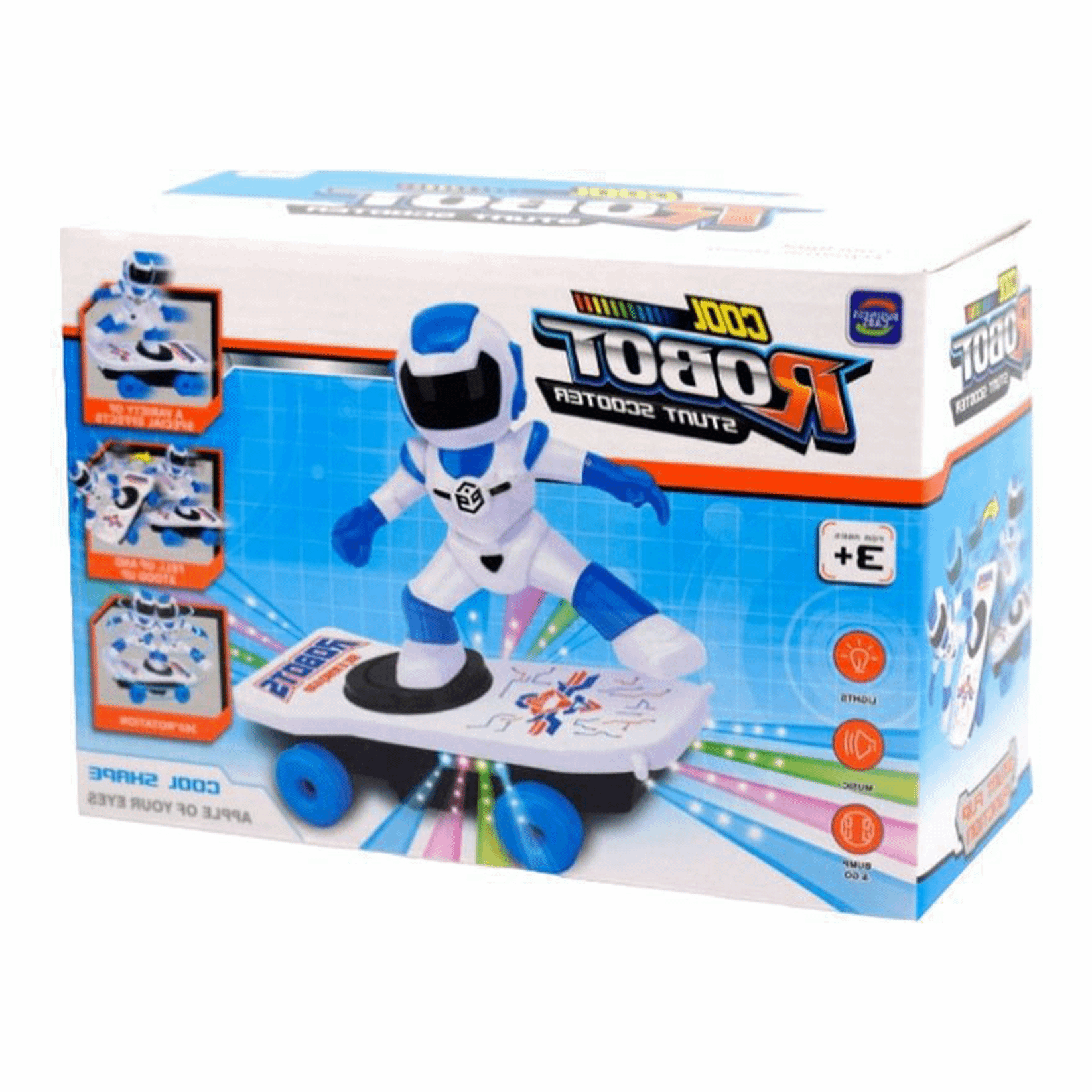 

Игровая фигурка Робот на скейте