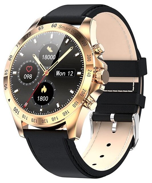фото Смарт-часы smart watch kingwear lw09 золотистый