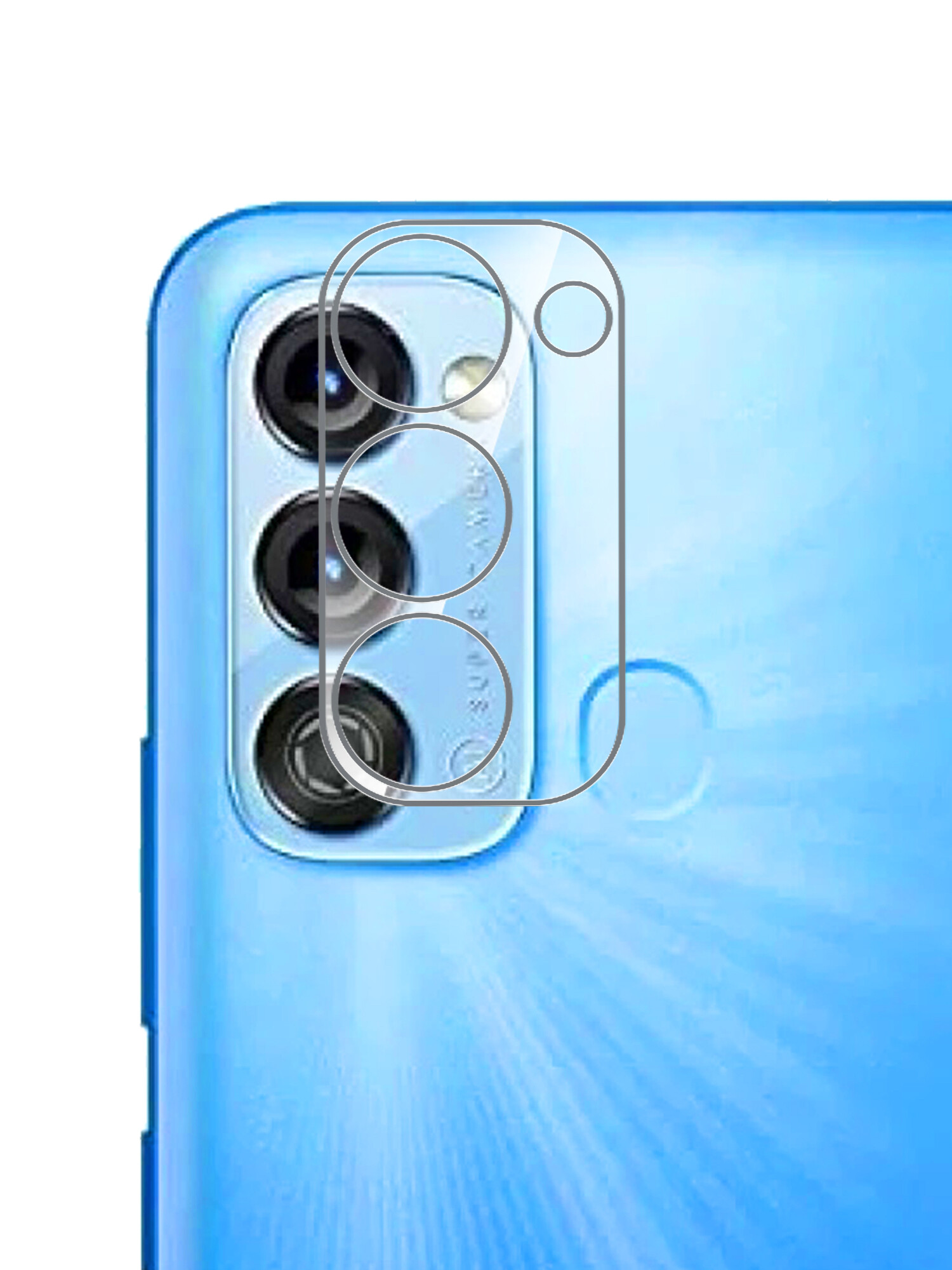 

Гибридное защитное стекло Brozo на камеру ITEL Vision 3, ITEL Vision 3