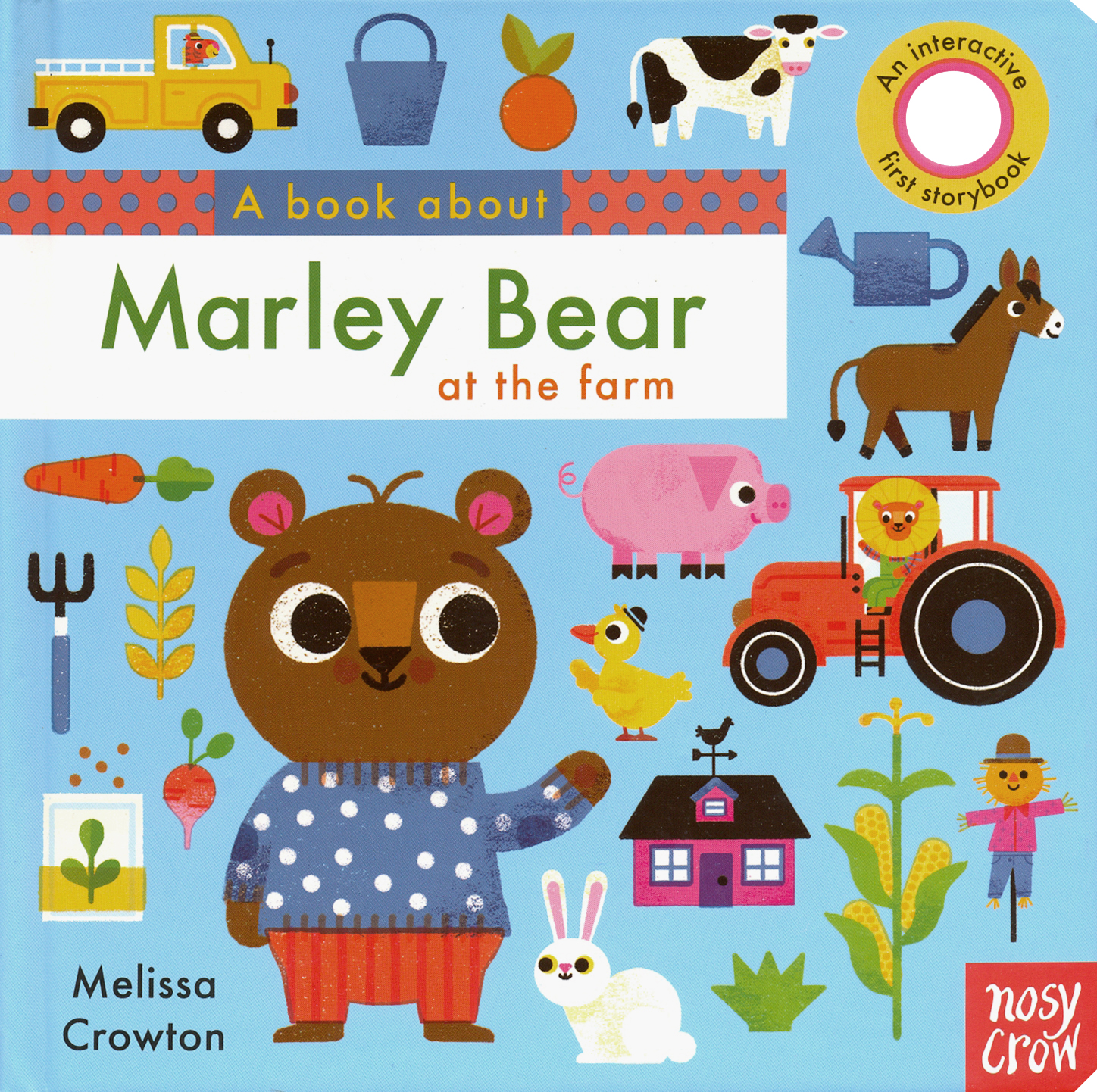 

А Book About Marley Bear at the Farm