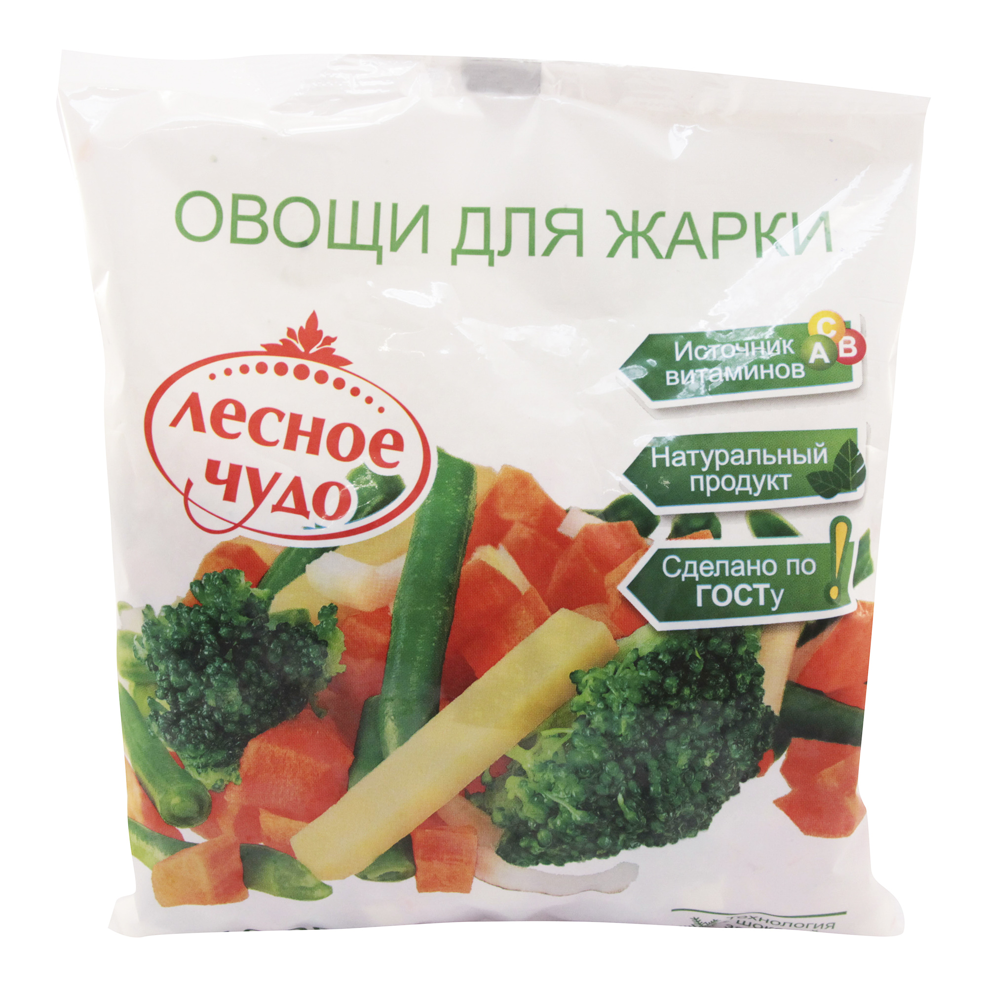 

Овощи Лесное чудо Для жарки быстрозамороженные 400 г