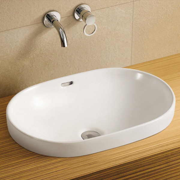

Раковина ПОЛУвстраиваемая 590*400*170 Art Basin AVS