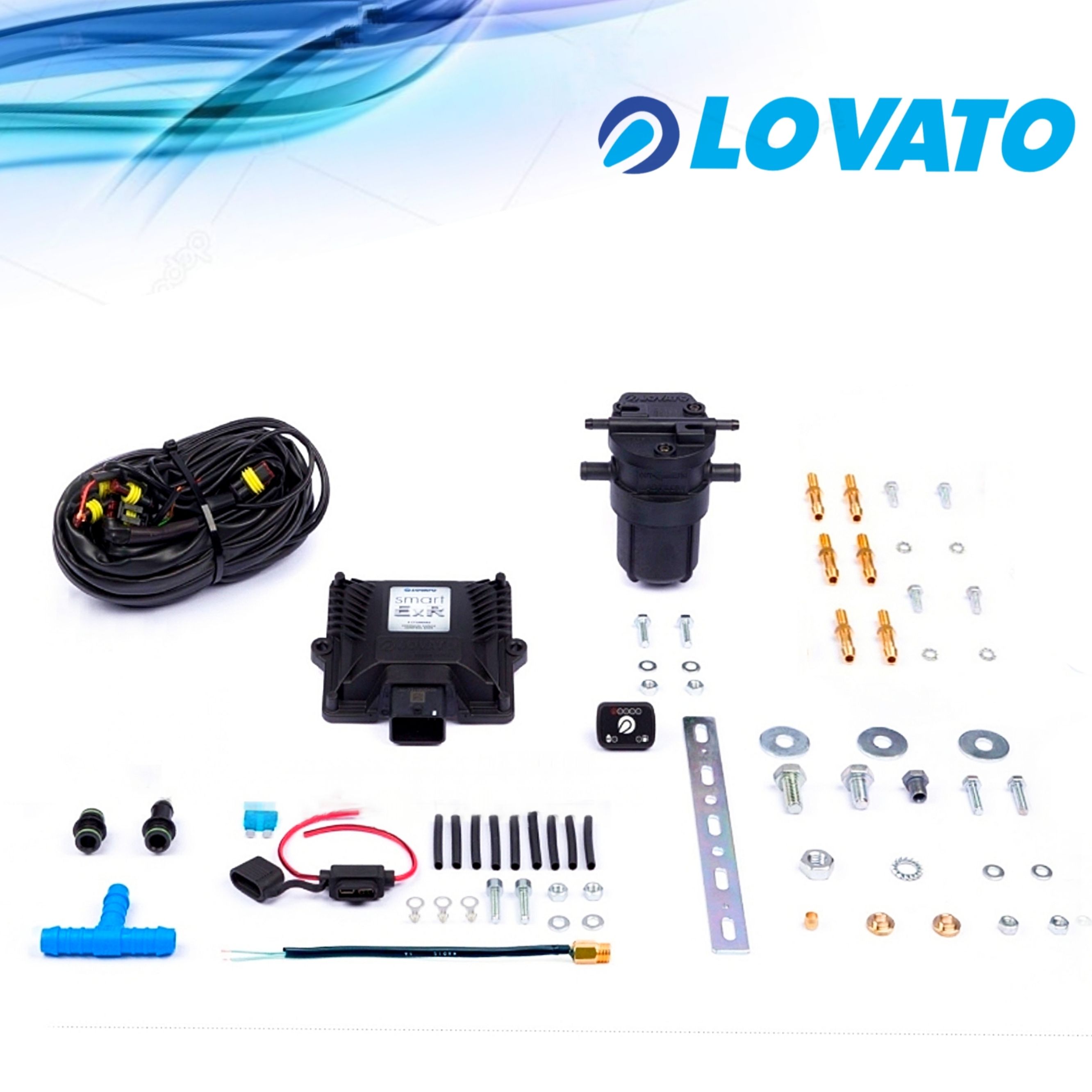 

Комплект электроники ГБО LOVATO Smart ExR PT-MAP 2-4 цилиндра, EASYFASTSMARTEXR