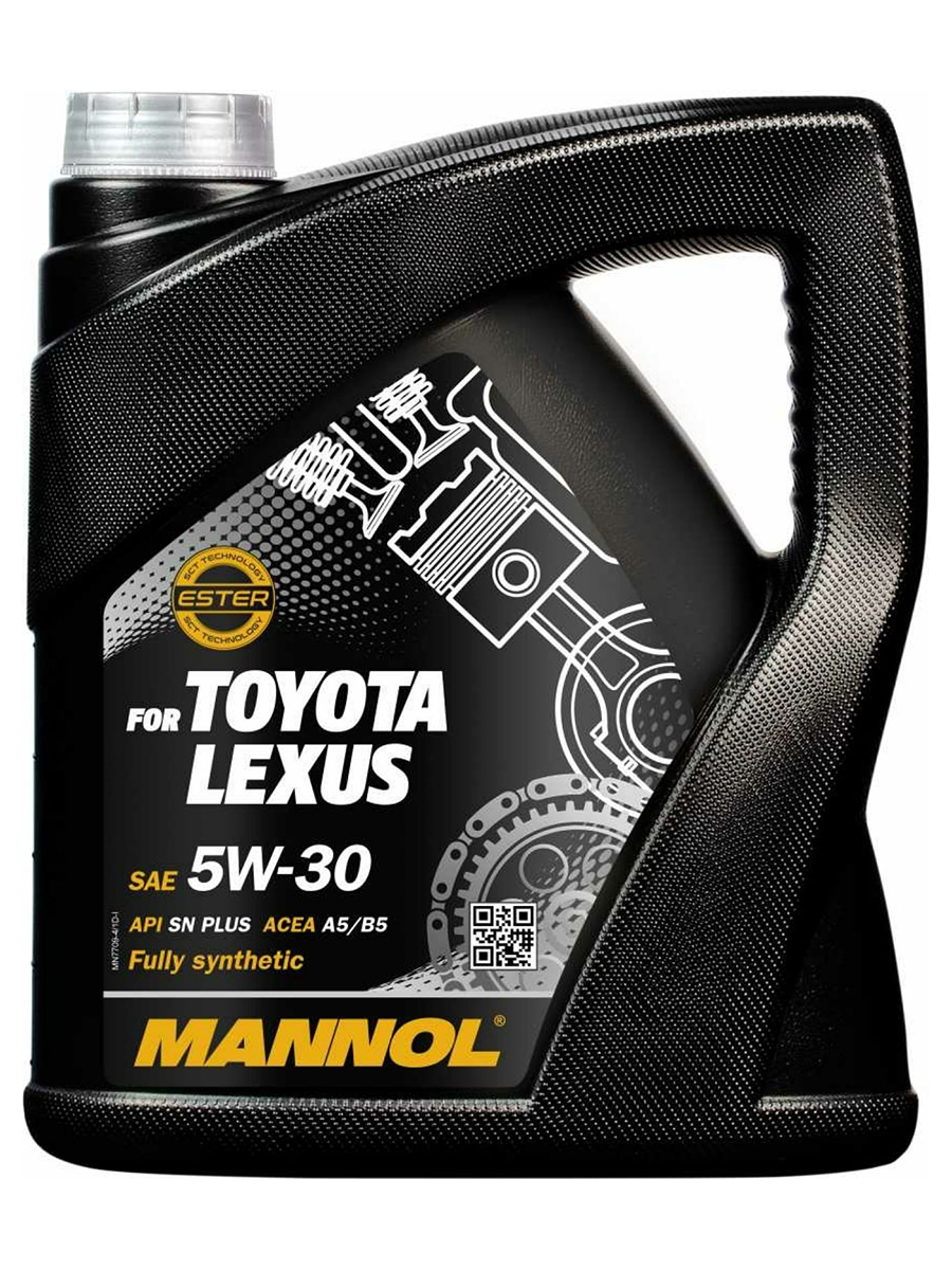 

Моторное масло Mannol синтетическое O.E.M. For Toyota Lexus 5w30 4л